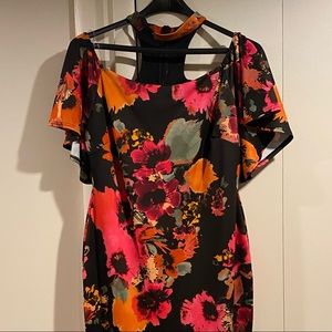 Multi Color Floral Dress